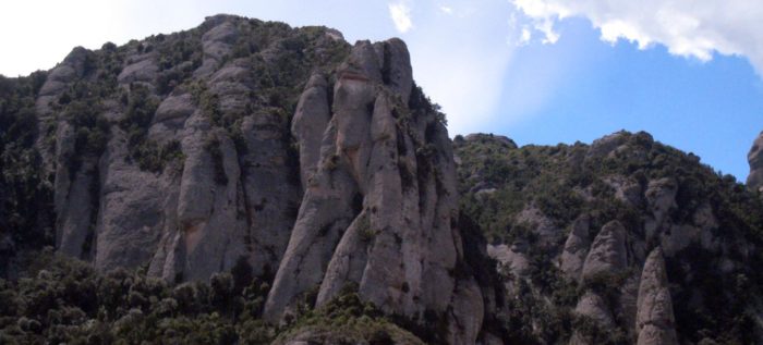 La Granota és ben vissible des del Monestir